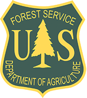logotipo del Departamento de agricultura del servicio forestal de EE.UU.