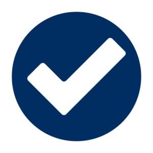Icono de marca de verificación